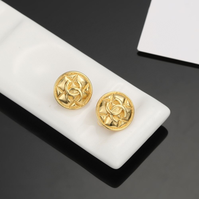 Ch*el earrings